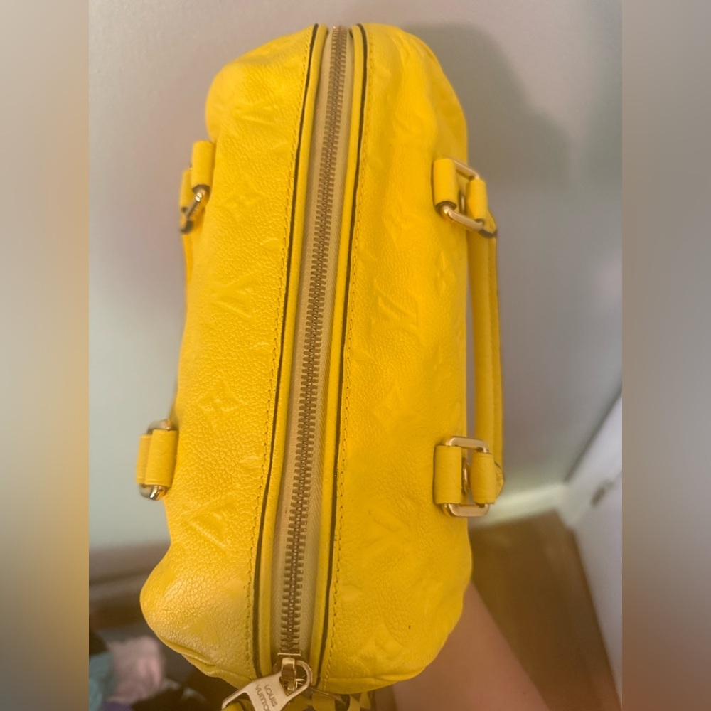 Louis Vuitton Empreinte Monogram Speedy Bandouliere 25 yellow (read description) - Picture 12 of 17